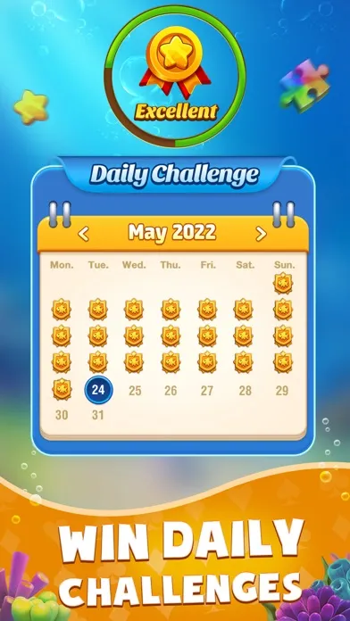Captures d'écran de Solitaire: Fishing Go!