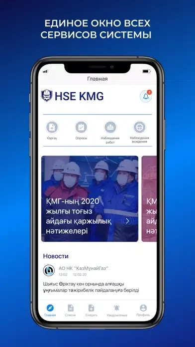 Скриншоты HSE KMG