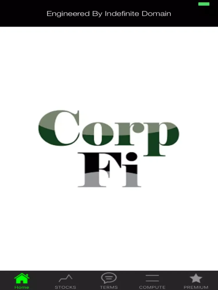 Скриншоты Corp Fi iPad 