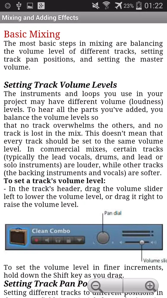 Capturas de pantalla de GarageBand Tutorials