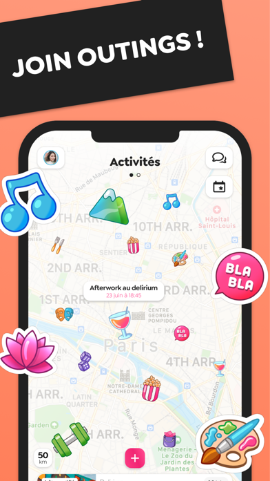 Knockk : Make friends & Outing应用截图
