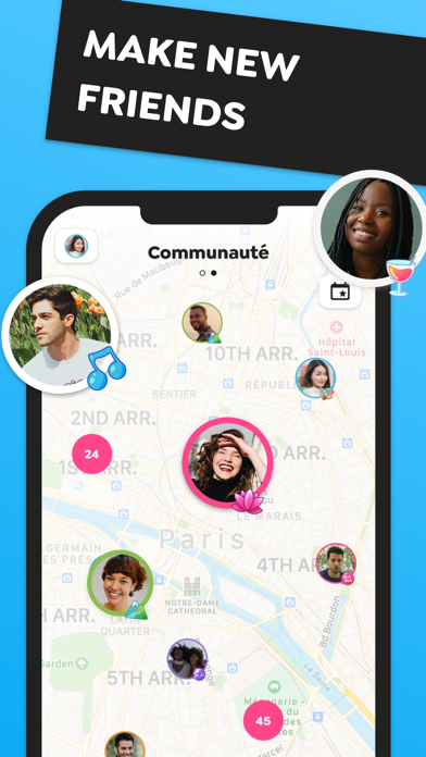 Knockk : Make friends & Outing应用截图