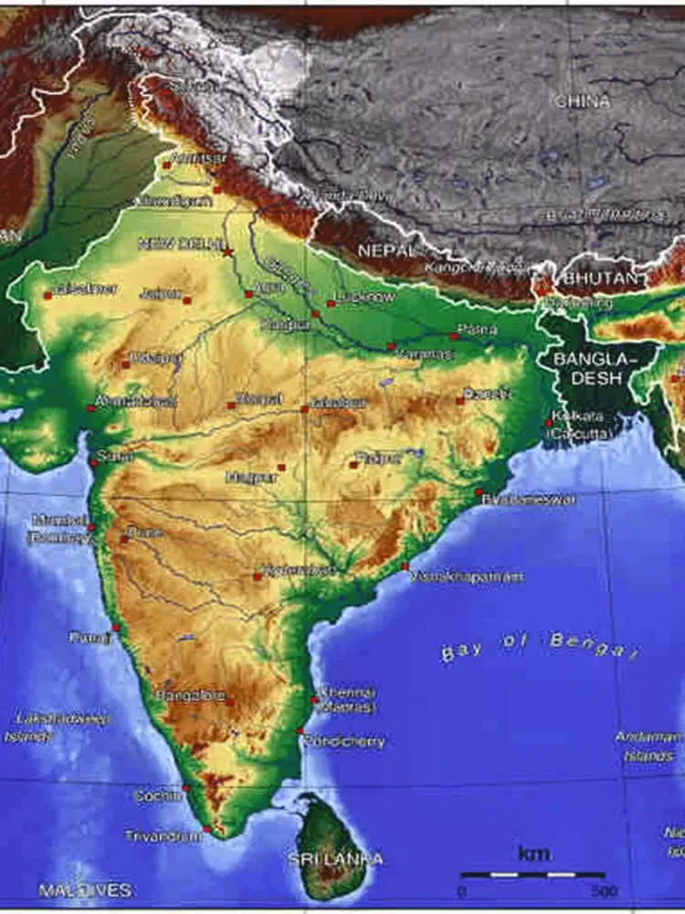 Screenshot di Indian Geography iPad 