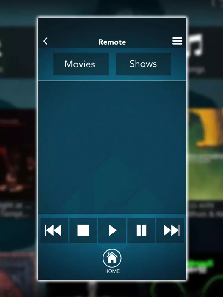 Kodi Movies App w Remote iPad 应用截图