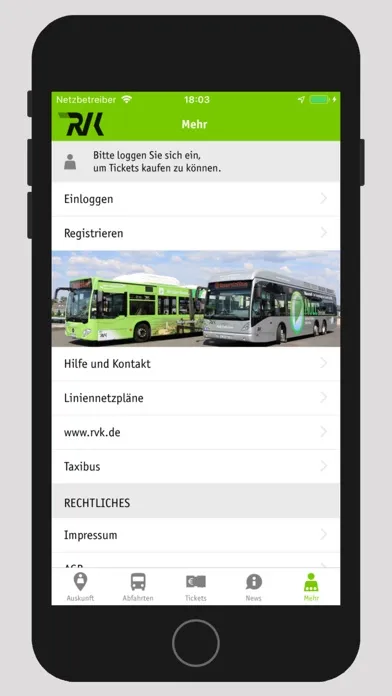 RVK-App سکرین شاٹس