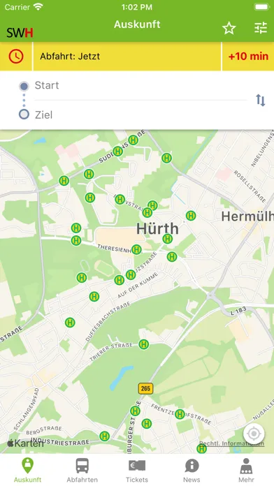 SWH-Mobil Ekran Görüntüleri