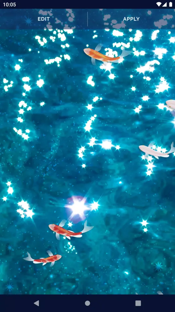 Tangkapan layar Fish 4K HD Koi Live Pond 3D