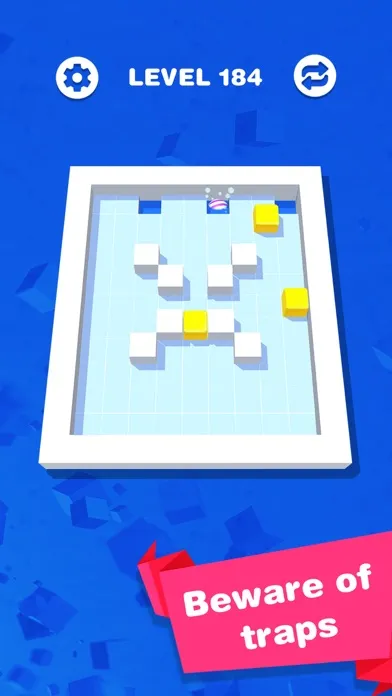 Capturas de tela do Rolling Fill: Push Cubes Hole