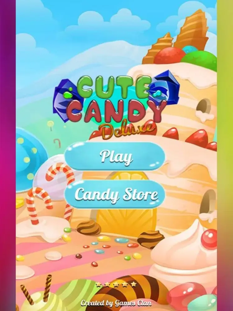 Cute Candy Deluxe iPad  스크린샷