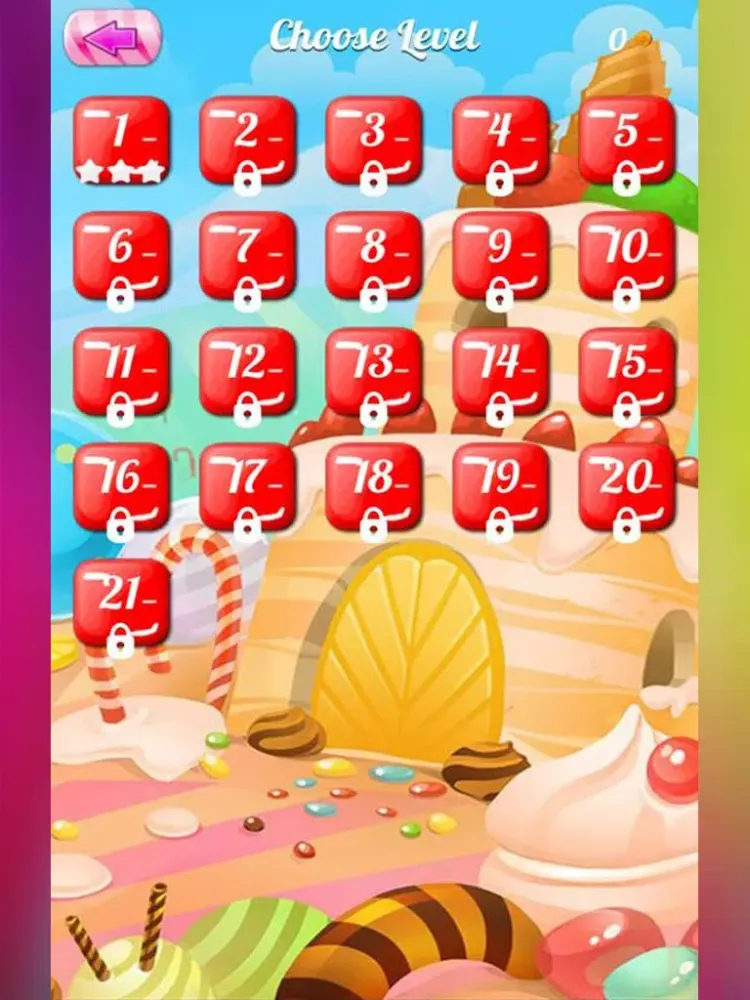 Cute Candy Deluxe iPad  스크린샷
