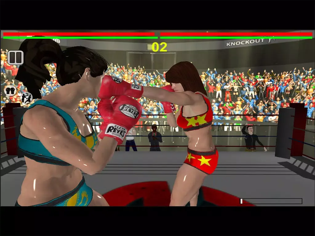 Capturas de tela do Real 3D Women Boxing Pro iPad 