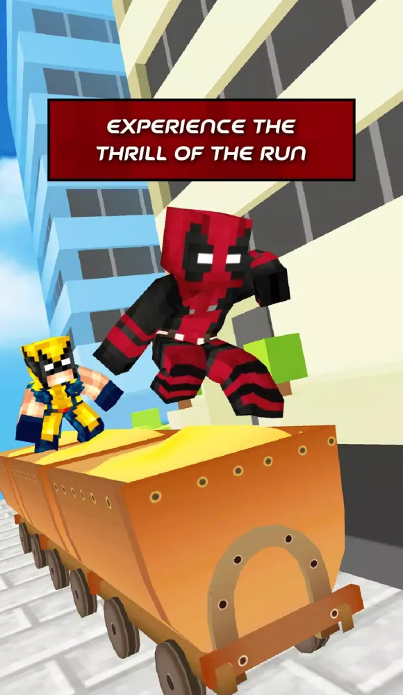 Dead & X Hero Run 3D スクリーンショット