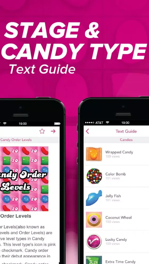 Captures d'écran de Guide for Candy Crush Saga - 850+ Video Guide, 40+ Text Guide! (Unofficial)