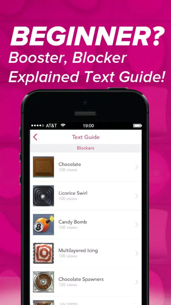 Captures d'écran de Guide for Candy Crush Saga - 850+ Video Guide, 40+ Text Guide! (Unofficial)