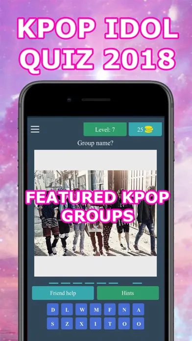 Kpop Idol Quiz 2018 سکرین شاٹس
