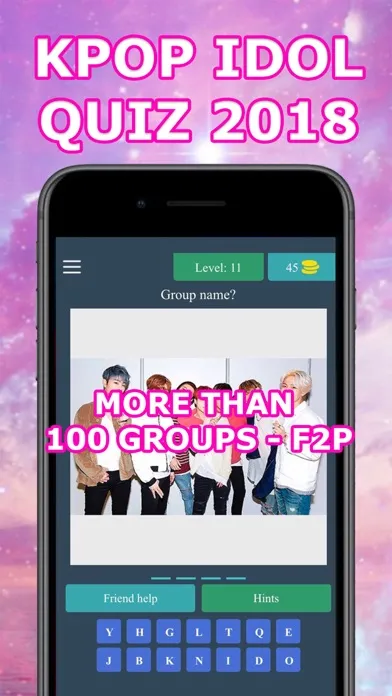 Kpop Idol Quiz 2018 سکرین شاٹس