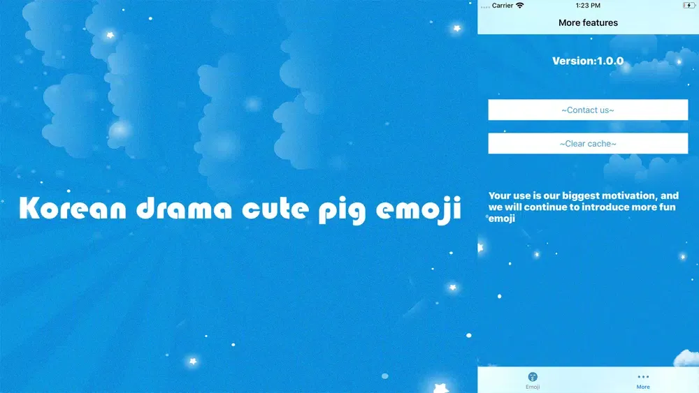 Screenshot di Korean drama cute pig emoji