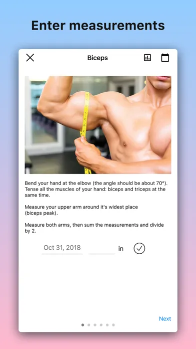 صور Body tracker: Photo & measure