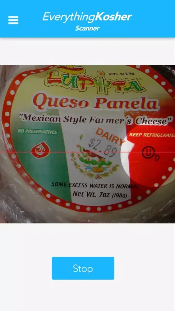 Capturas de tela do Everything Kosher App