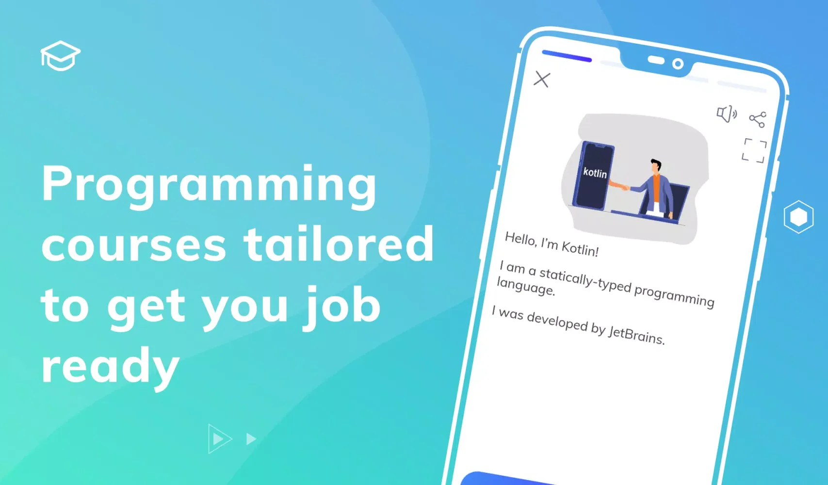 Capturas de pantalla de Learn Kotlin & Android