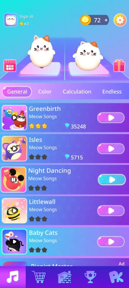Dancing Cats: Duet Meow Screenshots