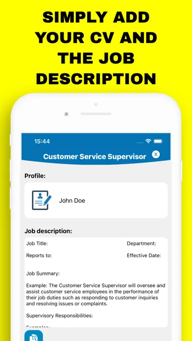 Скриншоты Cover Letter Creator Get Hired