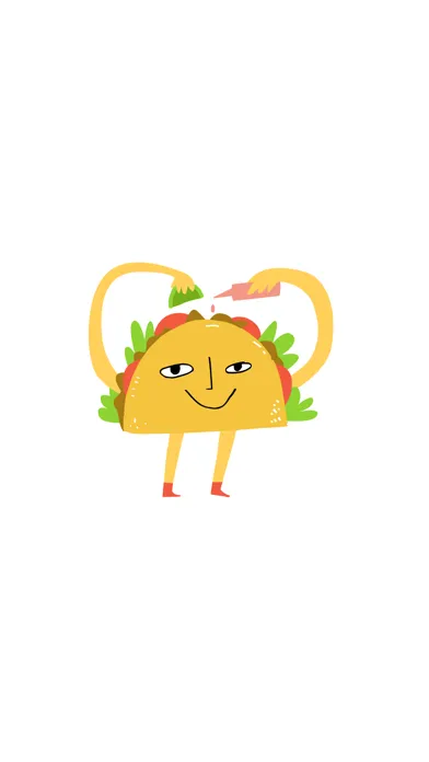 صور Taco Spin Stickers