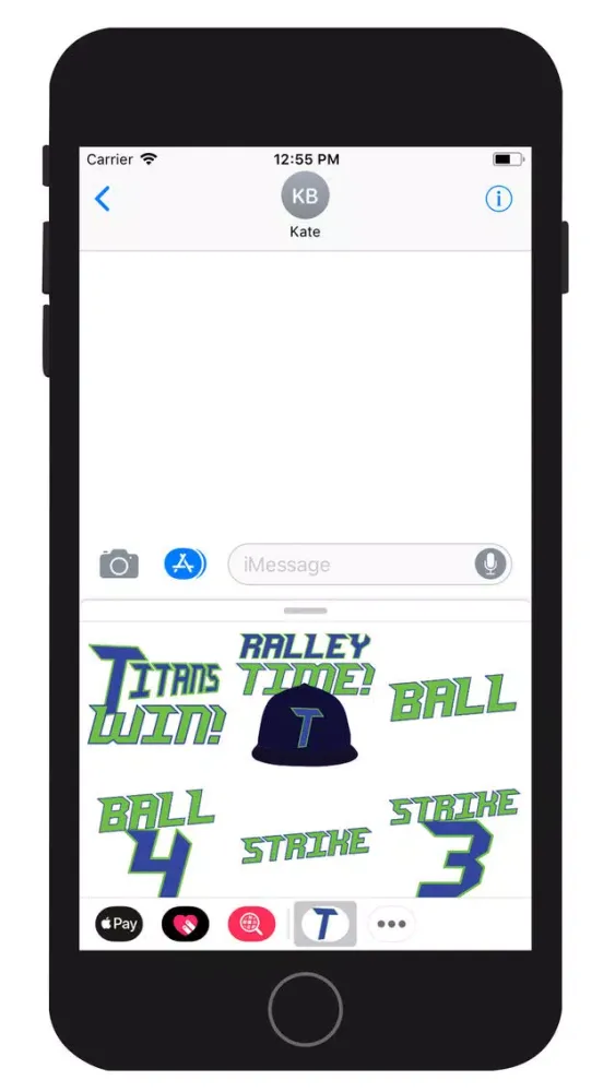 Titans Baseball Sticker Pack স্ক্রিনশট