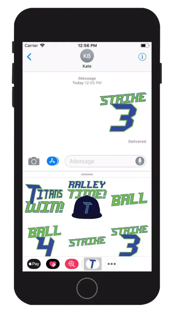 Titans Baseball Sticker Pack স্ক্রিনশট