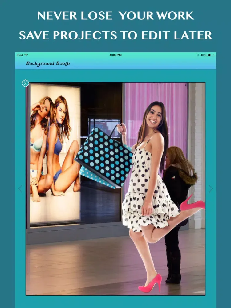 ภาพหน้าจอของ Background Booth Pro - Best Photo Cut Out App! iPad 