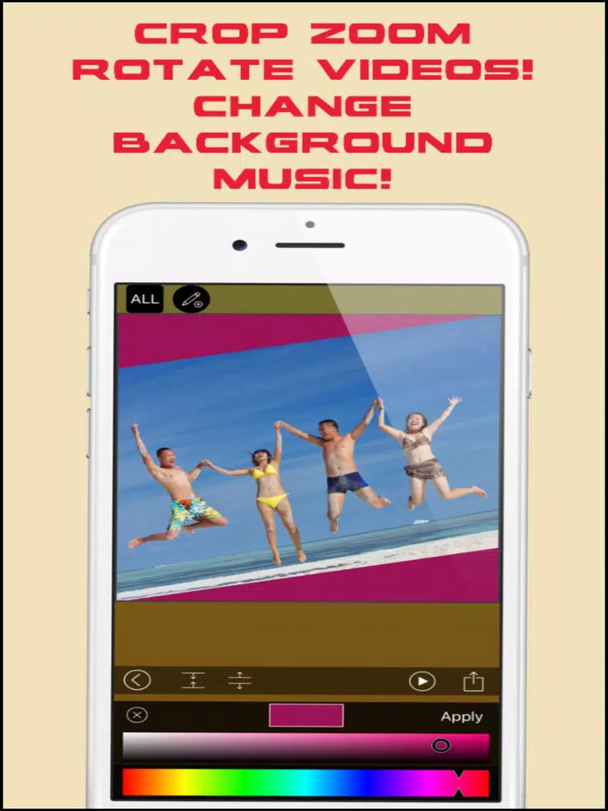 Video Merger and Movie Maker Pro with Text & Music iPad 应用截图