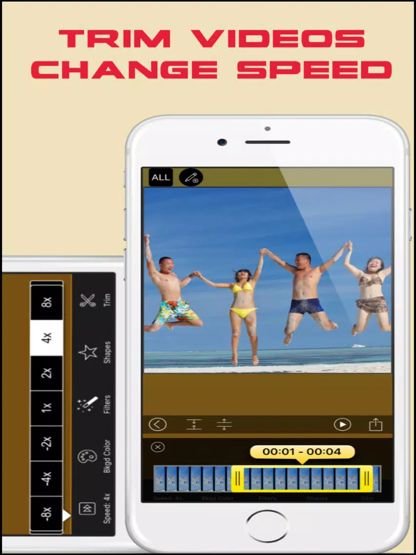 Video Merger and Movie Maker Pro with Text & Music iPad 应用截图