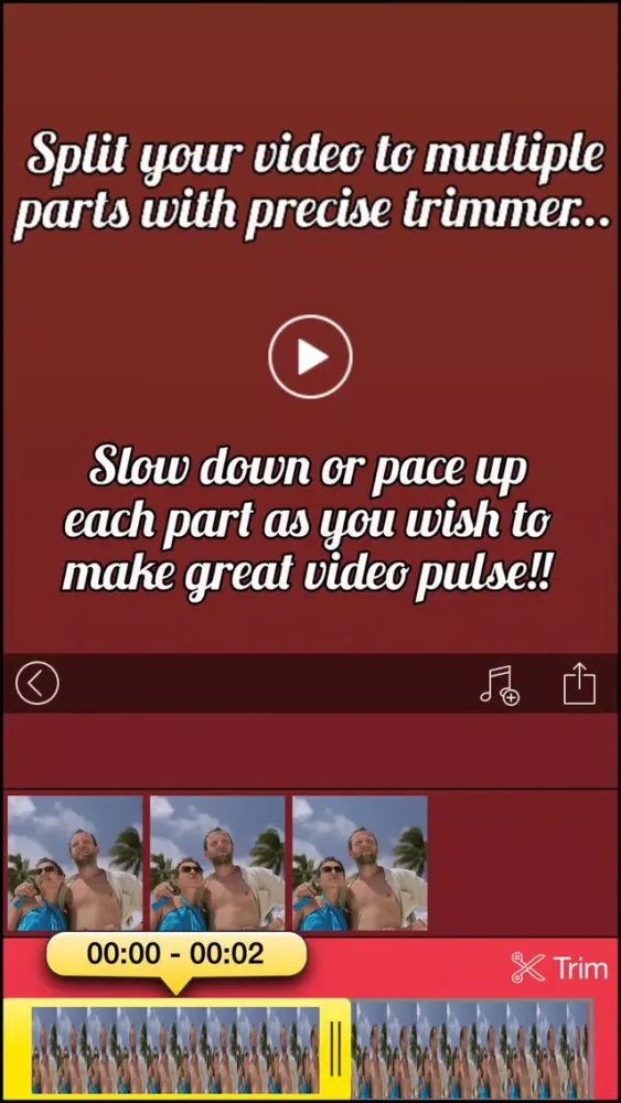 Pulsar Pro - Slow down, Speed up and Accelerate your video سکرین شاٹس