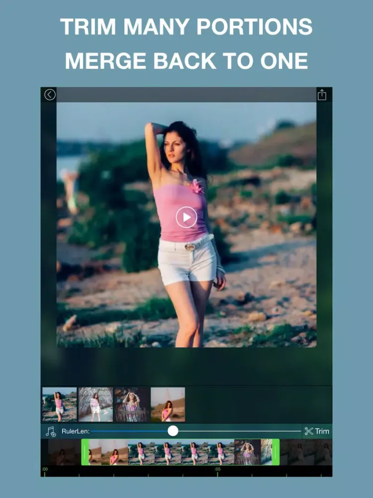 Video Trim & Merge Pro - Cutter and Merger app for your movie clips! iPad  स्क्रीनशॉट