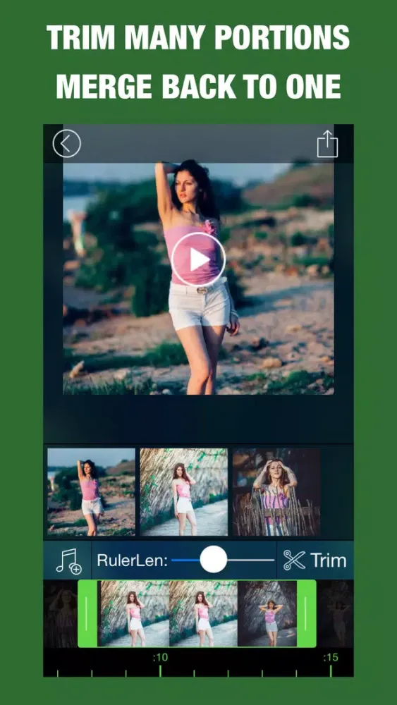 Video Trim & Merge Pro - Cutter and Merger app for your movie clips! स्क्रीनशॉट