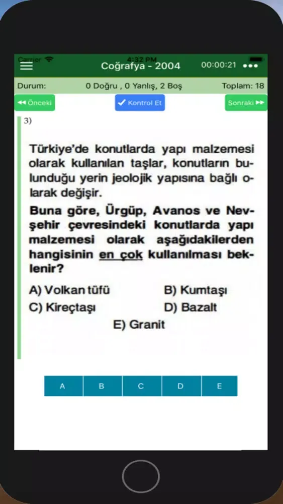 Screenshot di Çözümlü KPSS Çıkmış Soruları