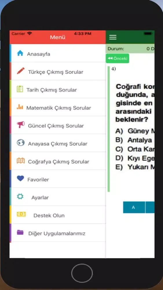 Screenshot di Çözümlü KPSS Çıkmış Soruları