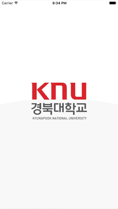 Tangkapan layar KNU 도서관