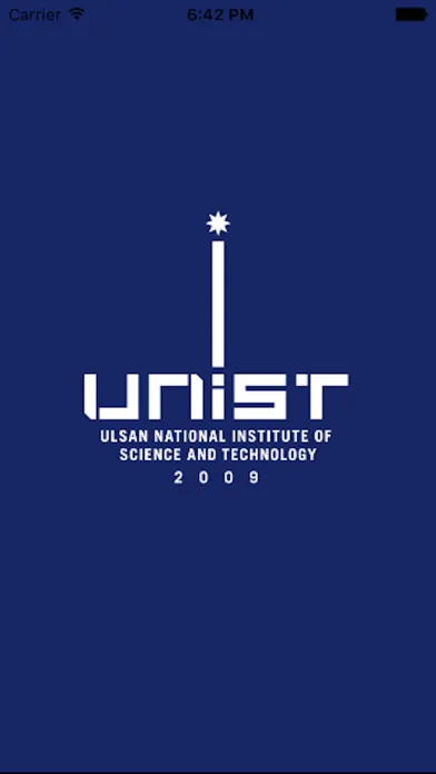 Zrzuty ekranu UNIST Mobile Attendance System