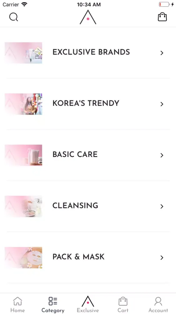 Ảnh chụp màn hình của ALTHEA: Best of Korean Beauty