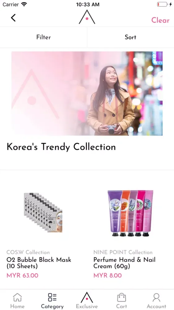Ảnh chụp màn hình của ALTHEA: Best of Korean Beauty