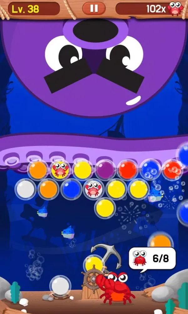 Bubble Shoot :Baby Crab Rescue應用截圖