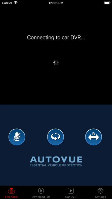 Screenshot di AutoVue