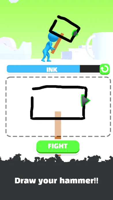 Zrzuty ekranu Draw Hammer - Drawing games
