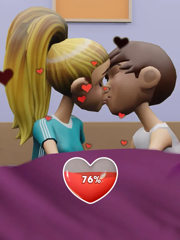 ภาพหน้าจอของ Kiss in Public: Dating Choices iPad 