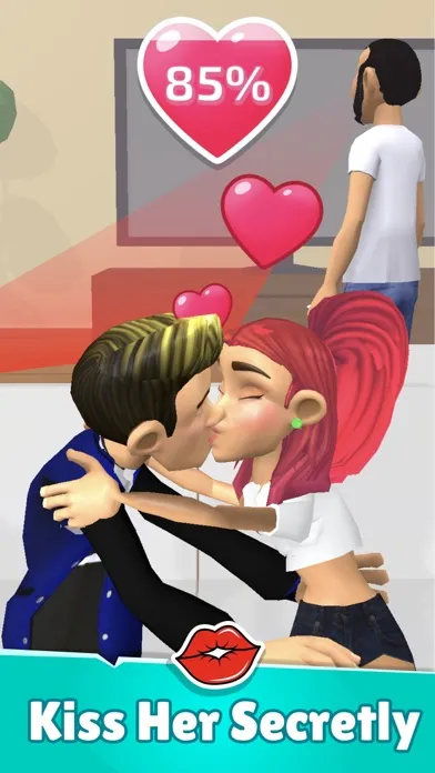ภาพหน้าจอของ Kiss in Public: Dating Choices