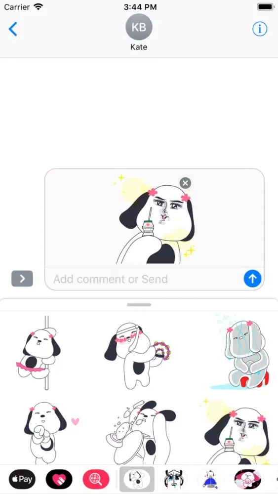 Tangkapan layar Spiritless dog