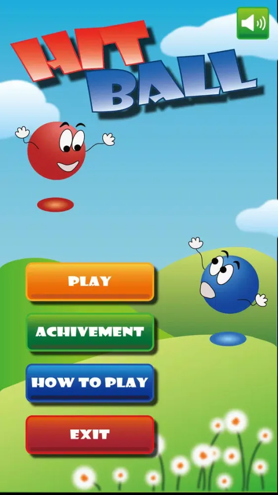 Tangkapan layar Hit Ball