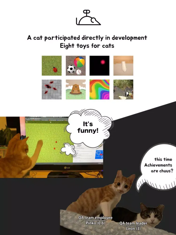 Capturas de pantalla de Cat toys - only for cat iPad 