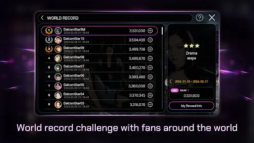 SUPERSTAR SMTOWN Screenshots